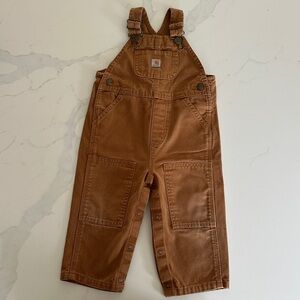 Carhartt Kids Tan Overalls
